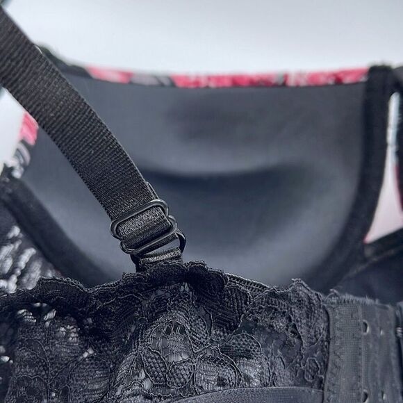 Bebe floral size 36C padded push up bra. - Picture 5 of 7